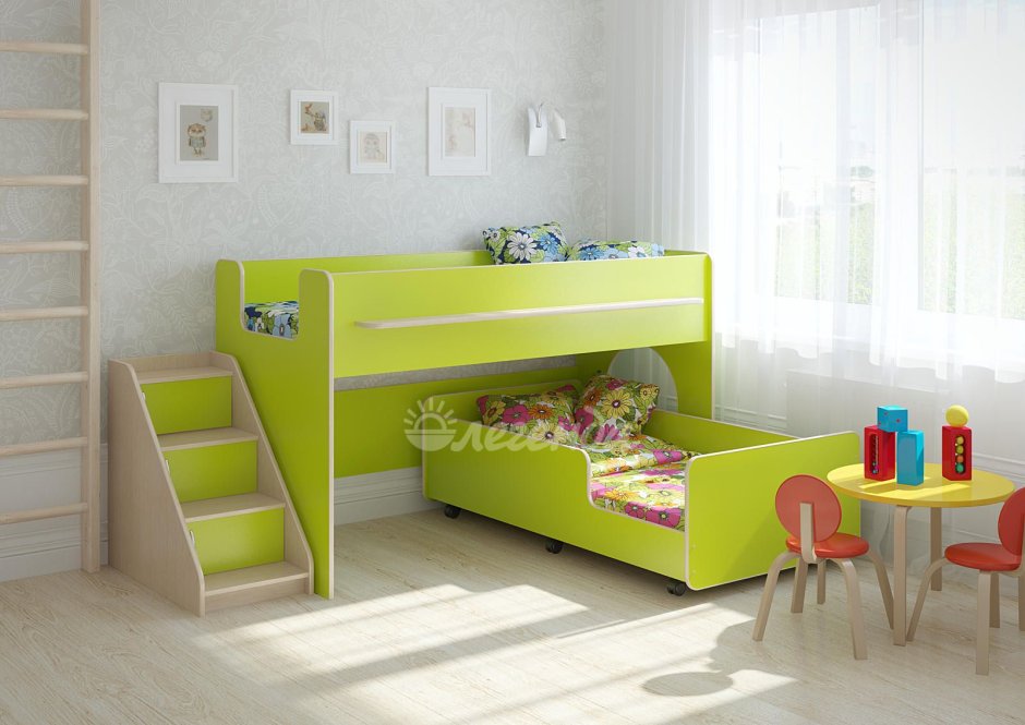Двухъярусная кровать Легенда 23.3