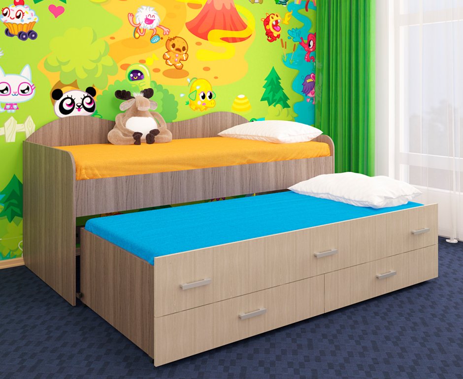 Кровать нимфа пирамида детская