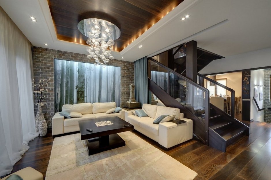 Гостиная в частном доме