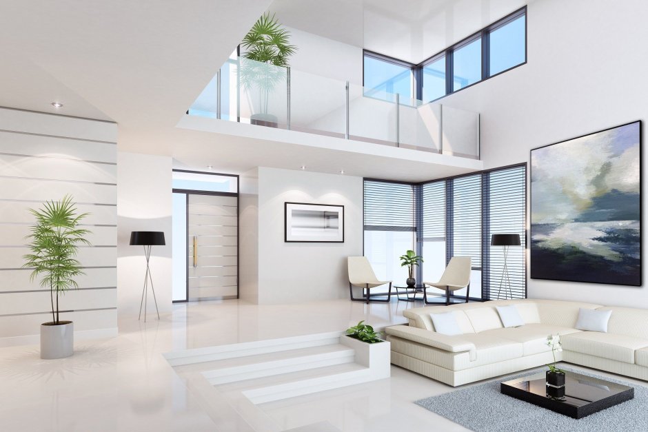 Современные интерьеры домов