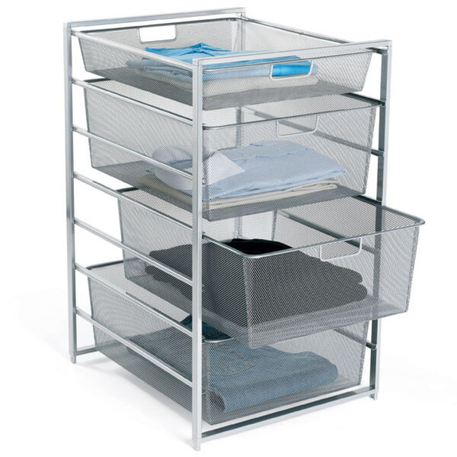 Стеллаж аристо с выдвижными корзинами