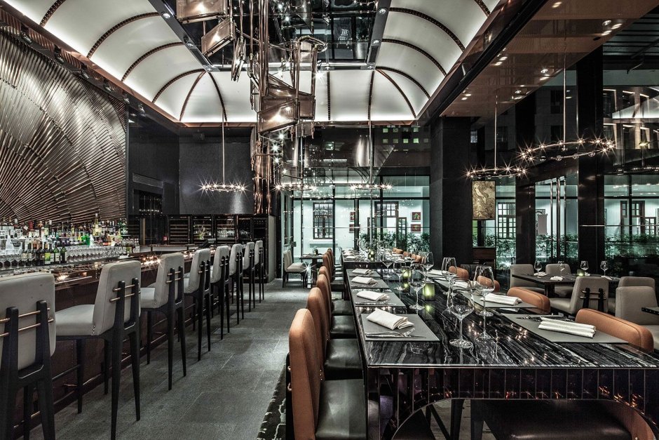 Интерьер ресторана в стиле Модерн