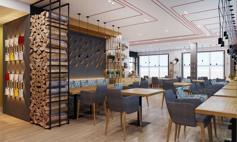 Интерьер кафе