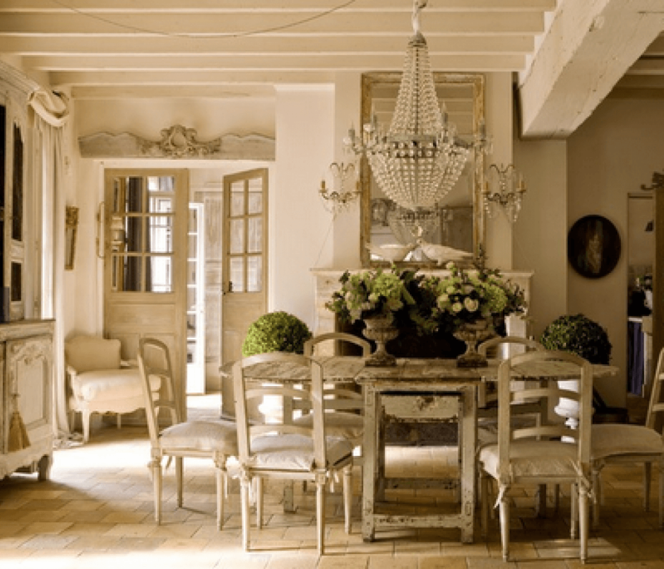 Французский шебби Шик в интерьере