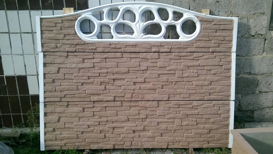 Еврозабор бетонный 2000 500