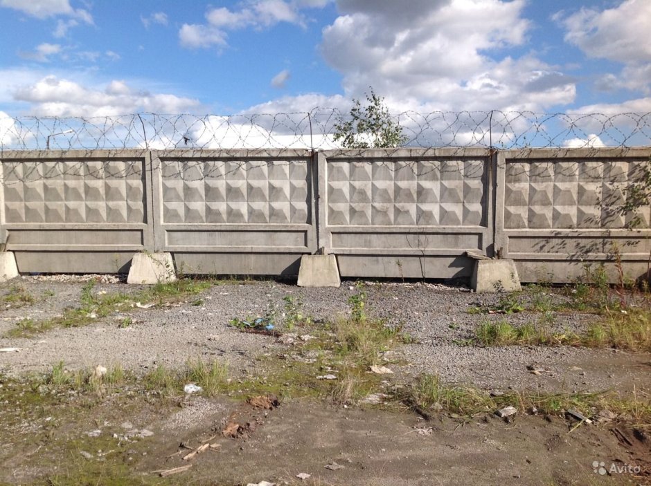 Плита заборная п6в