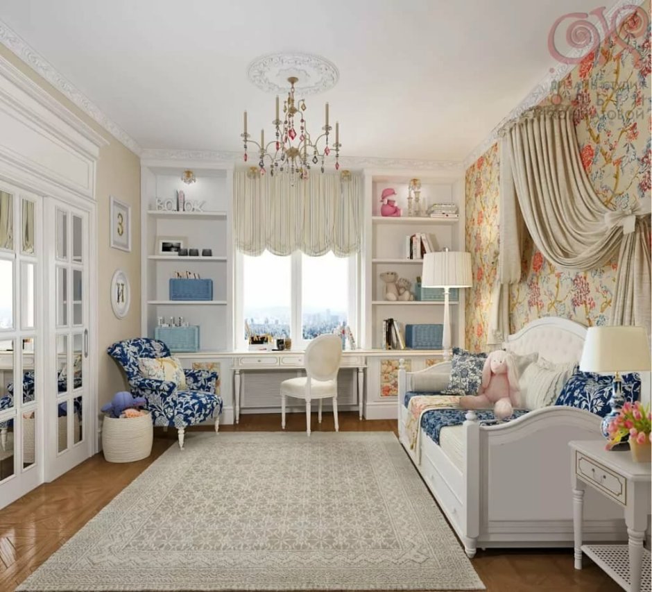 Детская в классическом стиле