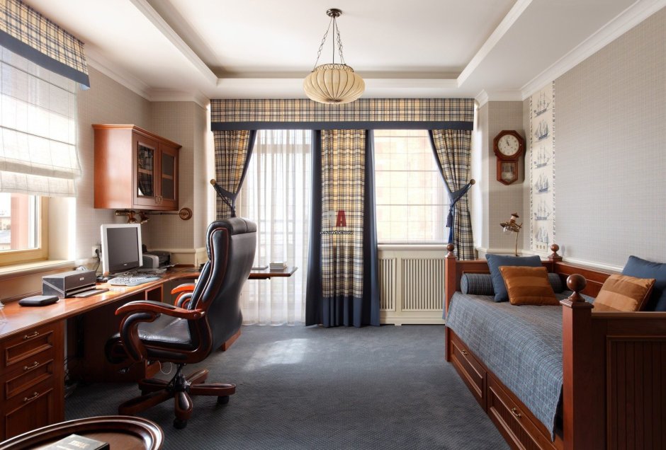 Спальня для мальчика классика