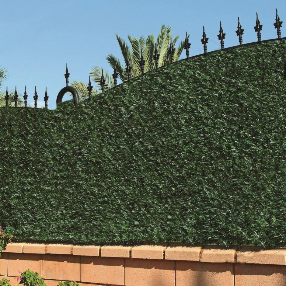 Декоративная сетка для забора