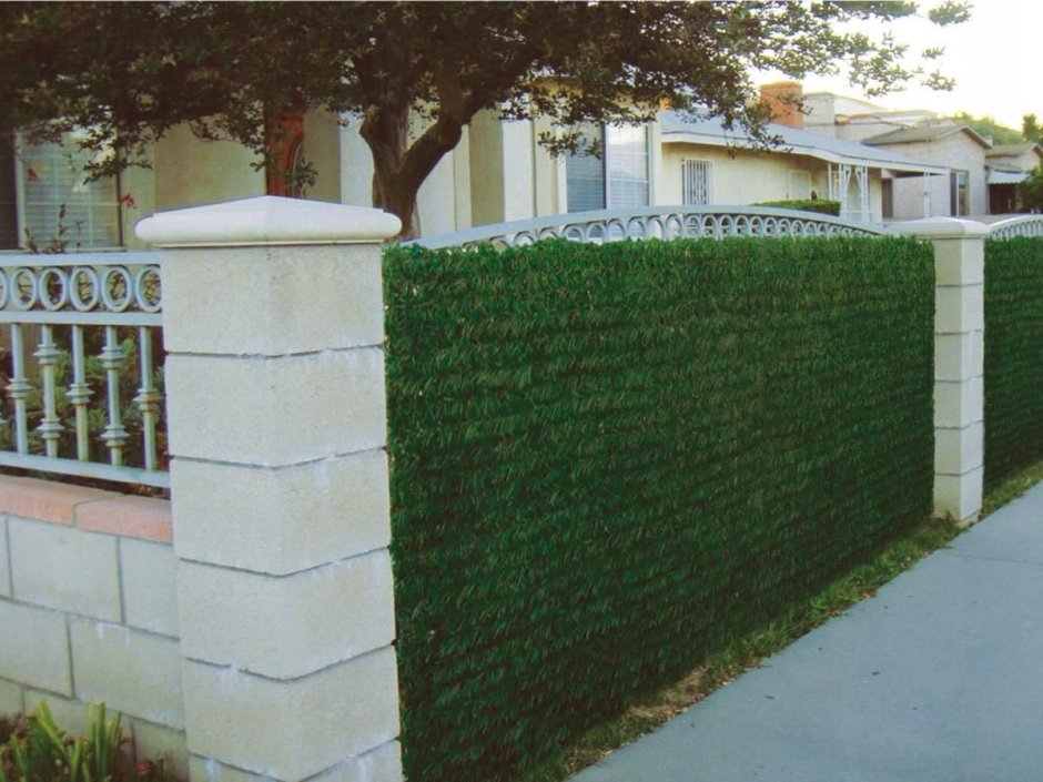 Искусственная изгородь для забора