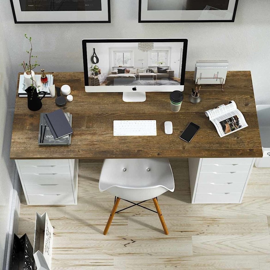 Компьютерный стол Трансильвания Вайт лофт