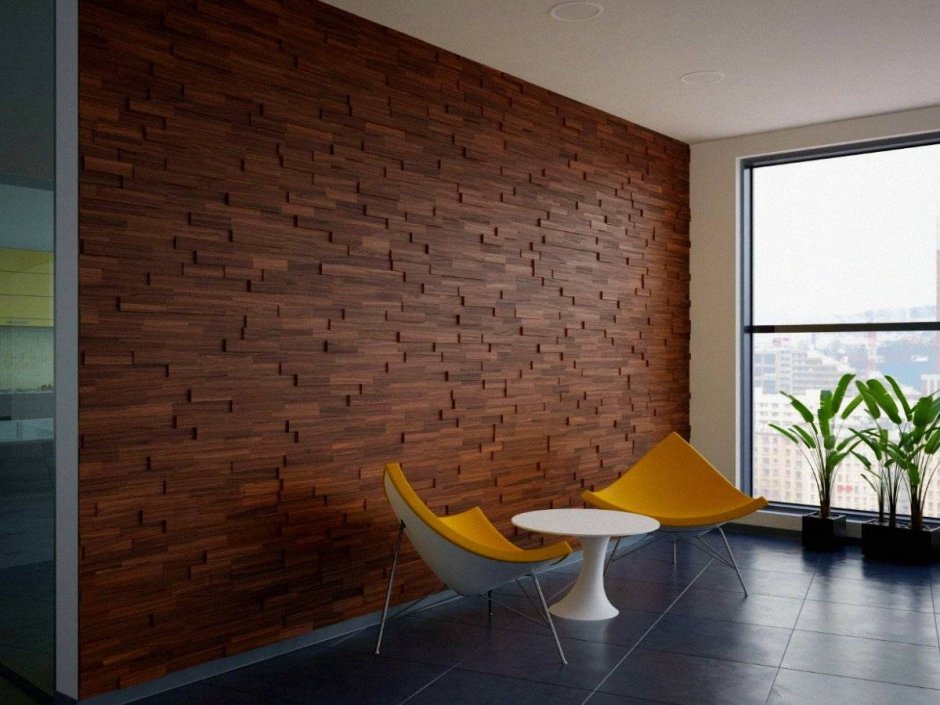 Стеновые 3д панели из термодерева