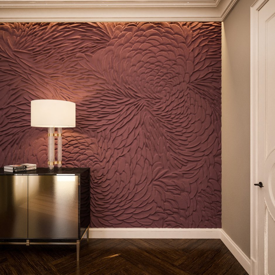 Венецианская штукатурка короед