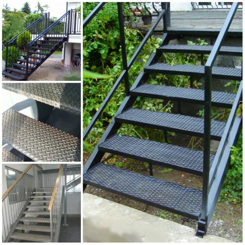 Ступень сота 1 ступень из ПВЛ приступок черная 17х100х30 см цельносварная