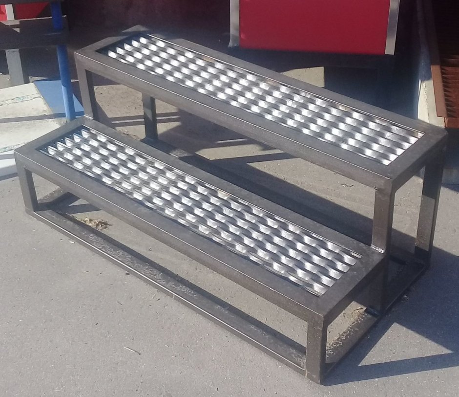 Лестница сота эко 3 ступени из ПВЛ