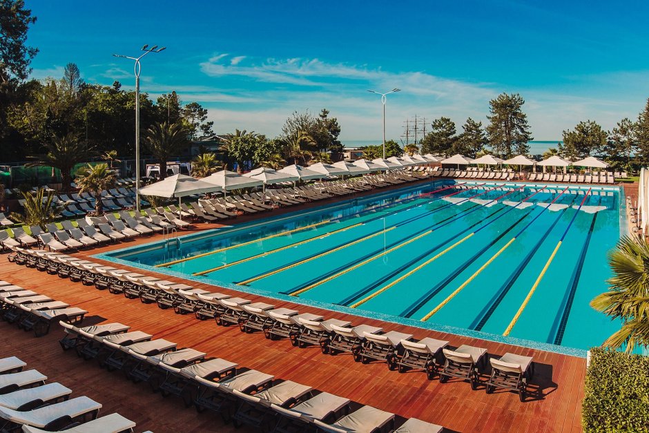 Открытый бассейн Жемчужина Сочи