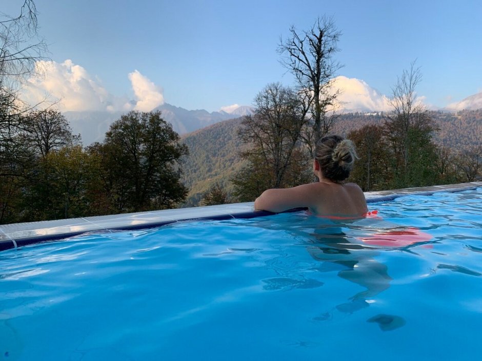 Грин флоу бассейн красная Поляна