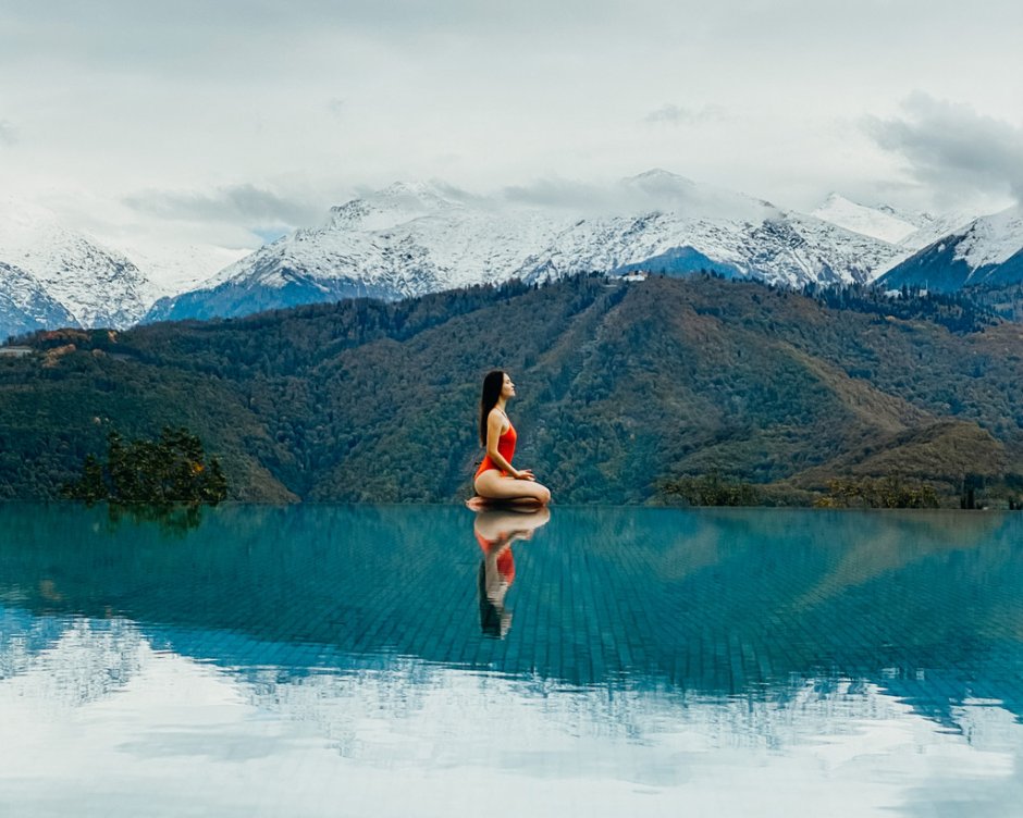 Отель Долина 960 красная Поляна