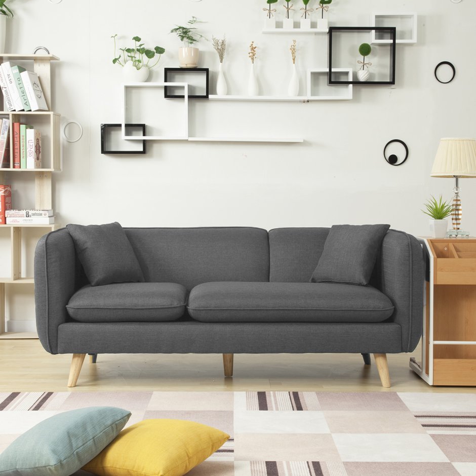 Диван-кровать Scandinavia, желтый