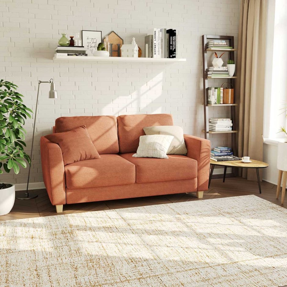 Мягкий диван в скандинавском стиле