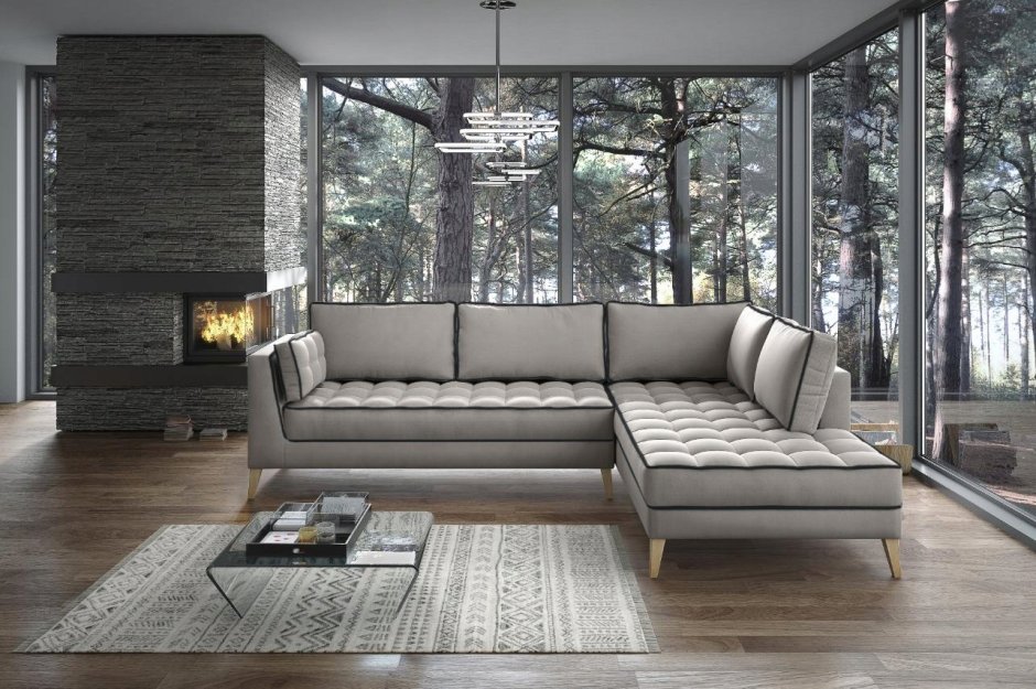 Диван в стиле Сканди