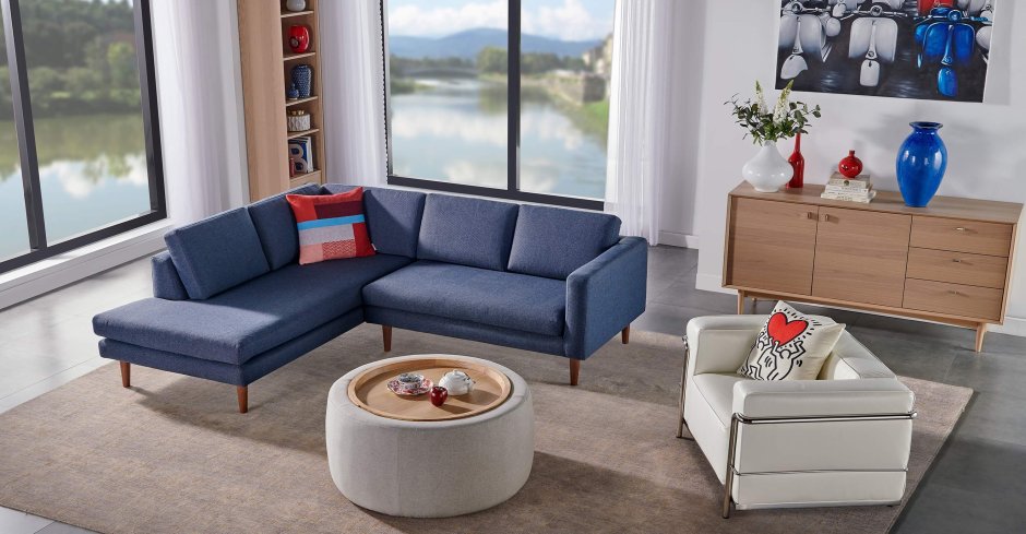 Диван кресло Симеон Скандинавский стиль