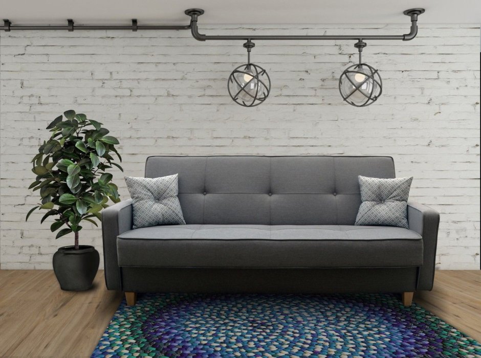 Стеганый диван Скандинавский