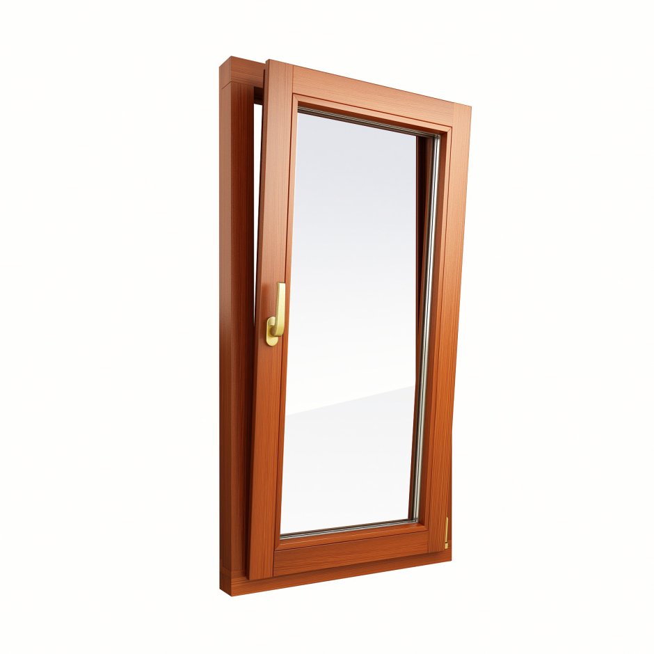 Одностворчатое деревянное окно