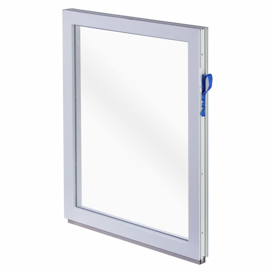 Окно глухое однокамерное ПВХ 1200