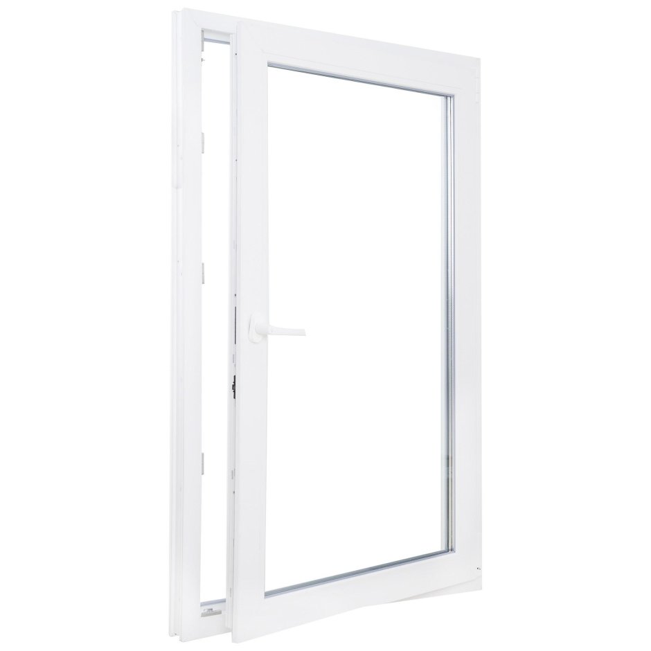 Окно ПВХ 80 80 поворотно откидное