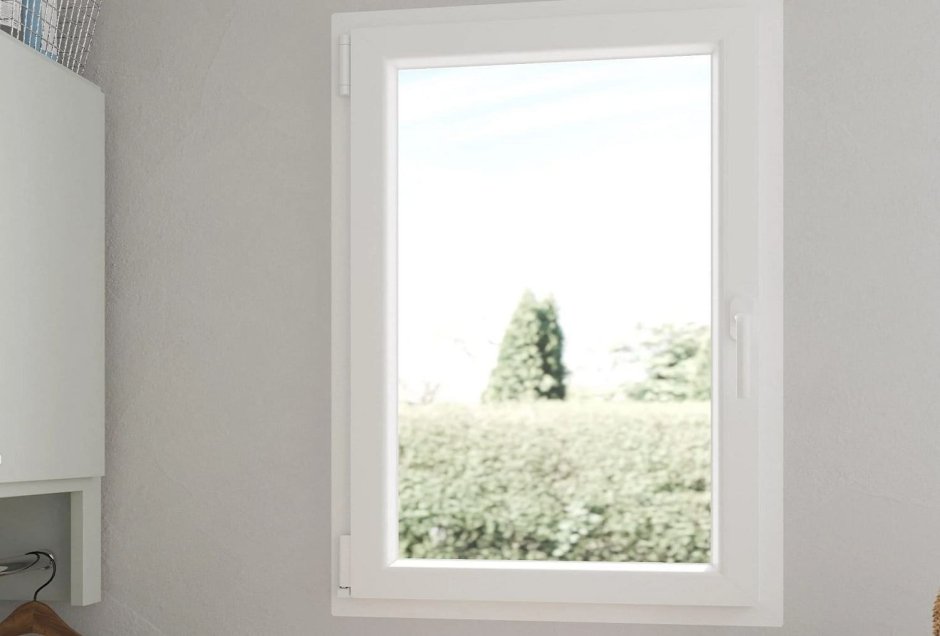 Глухое окно в интерьере