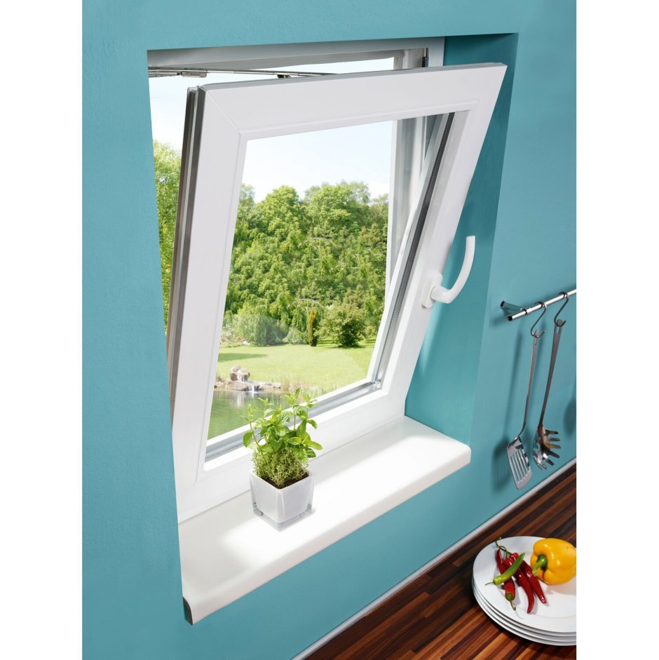 Одностворчатое окно в квартире