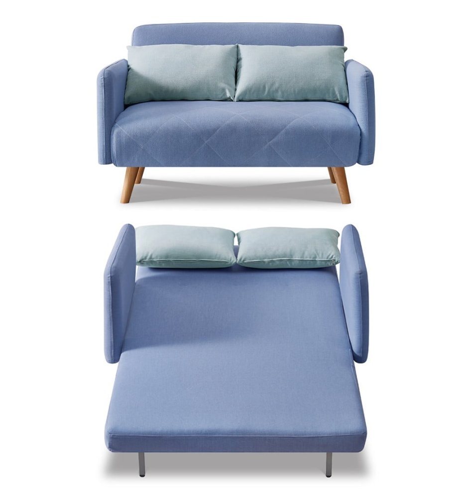 Диван-кровать Cardiff, голубой