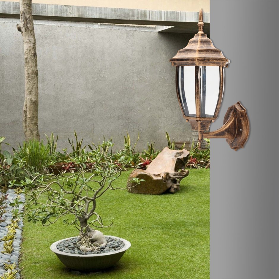 Скульптура светильник для сада