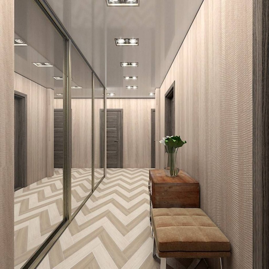 Дизайн коридора в панельном доме двухкомнатная