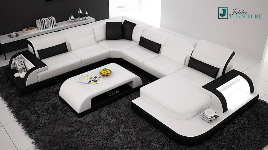 Угловой модульный диван анабель