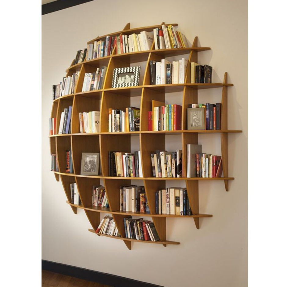 Необычные книжные полки