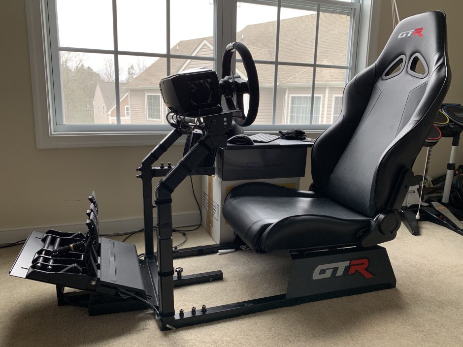 Playseat кокпит DIY