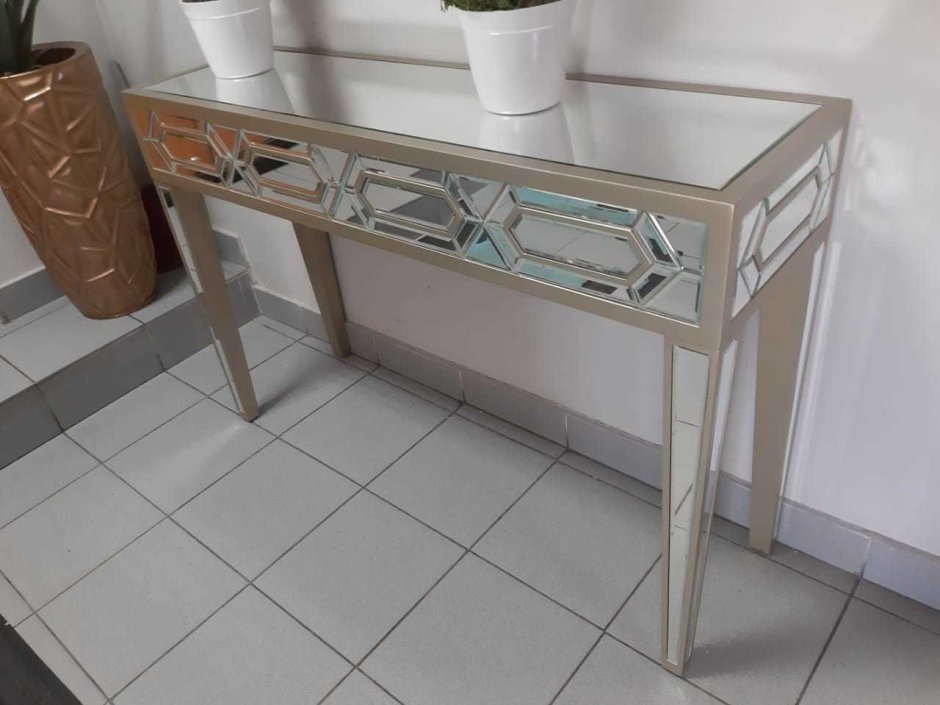 Kfg045 консоль зеркальная 120*35*80см